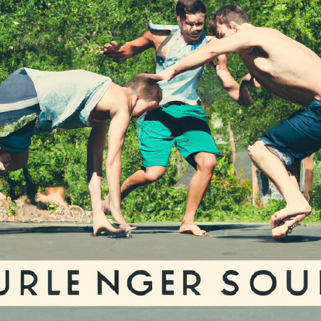 athlete celebrating a neighborhood match